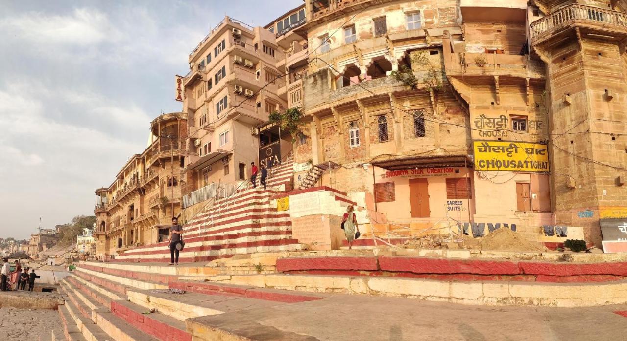 Hotel Sita Palace On Heritage Ghats Of Benaras Варанасі Екстер'єр фото