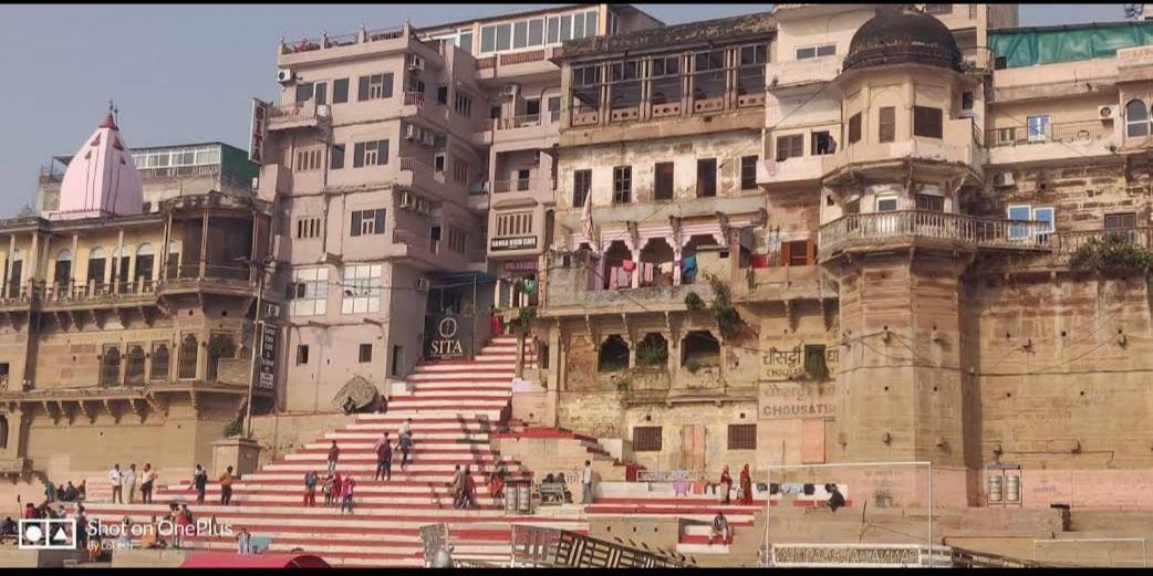 Hotel Sita Palace On Heritage Ghats Of Benaras Варанасі Екстер'єр фото