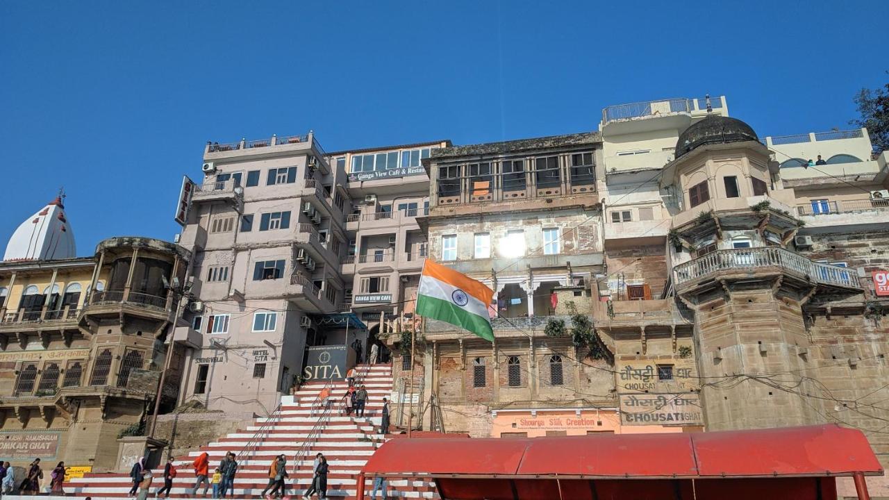 Hotel Sita Palace On Heritage Ghats Of Benaras Варанасі Екстер'єр фото